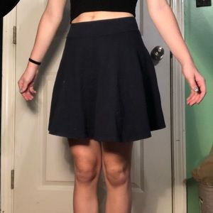 Navy blue skirt